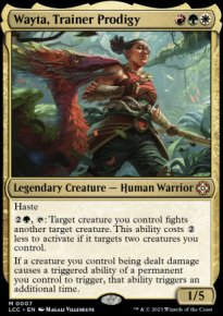 Wayta, Trainer Prodigy 1 - Lost Caverns of Ixalan Commander Decks
