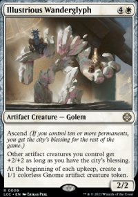 Illustrious Wanderglyph 1 - Lost Caverns of Ixalan Commander Decks