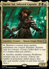 Xavier Sal, Infested Captain 1 - Lost Caverns of Ixalan Commander Decks