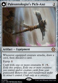 Paleontologist's Pick-Axe 1 - Lost Caverns of Ixalan Commander Decks