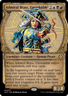 Admiral Brass, Unsinkable 2 - Lost Caverns of Ixalan Commander Decks