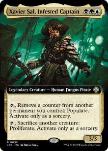 Xavier Sal, Infested Captain 2 - Lost Caverns of Ixalan Commander Decks