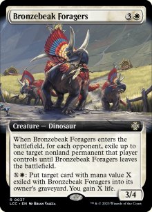 Bronzebeak Foragers 1 - Lost Caverns of Ixalan Commander Decks