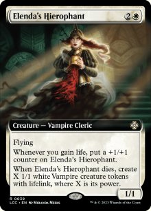 Elenda's Hierophant 1 - Lost Caverns of Ixalan Commander Decks