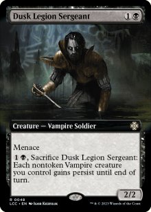 Dusk Legion Sergeant 1 - Lost Caverns of Ixalan Commander Decks