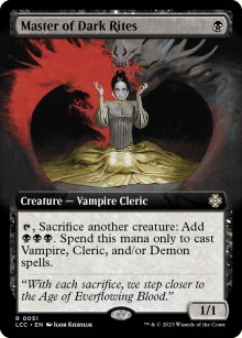Master of Dark Rites 1 - Lost Caverns of Ixalan Commander Decks