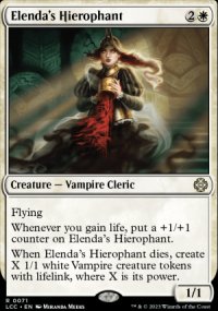 Elenda's Hierophant 2 - Lost Caverns of Ixalan Commander Decks