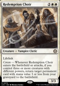 Redemption Choir 2 - Lost Caverns of Ixalan Commander Decks