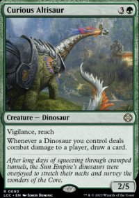 Curious Altisaur 2 - Lost Caverns of Ixalan Commander Decks