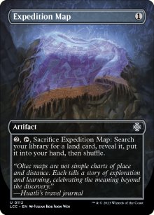Expedition Map - Lost Caverns of Ixalan Commander Decks