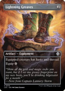 Lightning Greaves - Lost Caverns of Ixalan Commander Decks