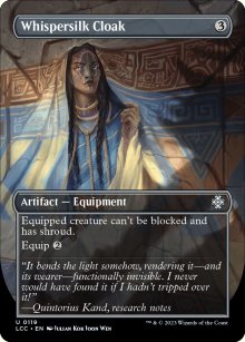 Whispersilk Cloak - Lost Caverns of Ixalan Commander Decks
