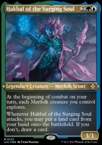 Hakbal of the Surging Soul 4 - Lost Caverns of Ixalan Commander Decks