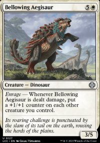 Bellowing Aegisaur - Lost Caverns of Ixalan Commander Decks