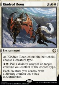 Kindred Boon - Lost Caverns of Ixalan Commander Decks