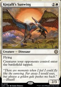 Kinjalli's Sunwing - Lost Caverns of Ixalan Commander Decks