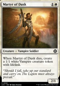 Martyr of Dusk - Lost Caverns of Ixalan Commander Decks