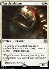 Temple Altisaur - Lost Caverns of Ixalan Commander Decks