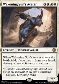 Wakening Sun's Avatar - Lost Caverns of Ixalan Commander Decks