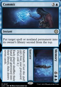 Commit / Memory - Lost Caverns of Ixalan Commander Decks