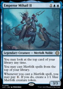Emperor Mihail II - Lost Caverns of Ixalan Commander Decks