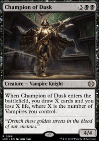 Champion of Dusk - Lost Caverns of Ixalan Commander Decks