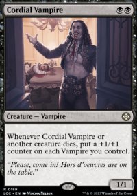 Cordial Vampire - Lost Caverns of Ixalan Commander Decks