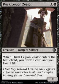 Dusk Legion Zealot - Lost Caverns of Ixalan Commander Decks