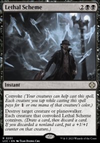 Lethal Scheme - Lost Caverns of Ixalan Commander Decks