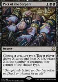 Pact of the Serpent - Lost Caverns of Ixalan Commander Decks