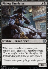 Pitiless Plunderer - Lost Caverns of Ixalan Commander Decks