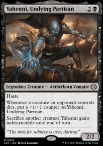 Yahenni, Undying Partisan - Lost Caverns of Ixalan Commander Decks