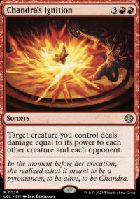 Chandra's Ignition - Lost Caverns of Ixalan Commander Decks