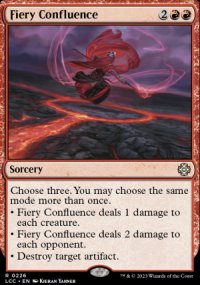 Fiery Confluence - Lost Caverns of Ixalan Commander Decks