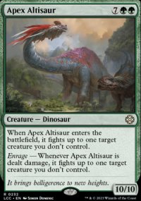 Apex Altisaur - Lost Caverns of Ixalan Commander Decks