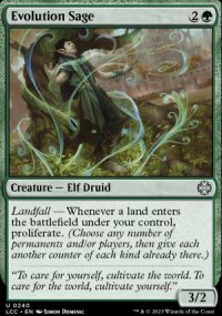Evolution Sage - Lost Caverns of Ixalan Commander Decks