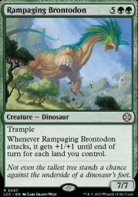 Rampaging Brontodon - Lost Caverns of Ixalan Commander Decks