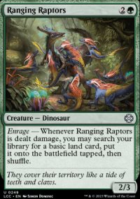 Ranging Raptors - Lost Caverns of Ixalan Commander Decks