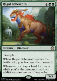 Regal Behemoth - Lost Caverns of Ixalan Commander Decks