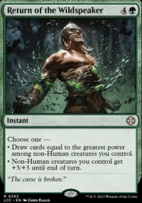 Return of the Wildspeaker - Lost Caverns of Ixalan Commander Decks