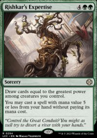 Rishkar's Expertise - Lost Caverns of Ixalan Commander Decks