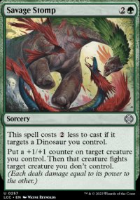 Savage Stomp - Lost Caverns of Ixalan Commander Decks