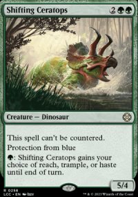 Shifting Ceratops - Lost Caverns of Ixalan Commander Decks