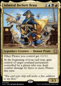 Admiral Beckett Brass - Lost Caverns of Ixalan Commander Decks