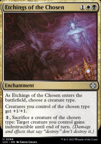 Etchings of the Chosen - Lost Caverns of Ixalan Commander Decks