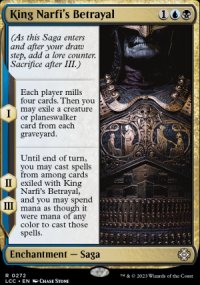 King Narfi's Betrayal - Lost Caverns of Ixalan Commander Decks