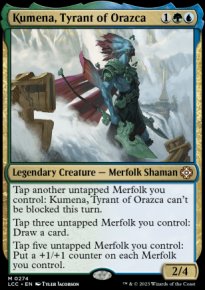 Kumena, Tyrant of Orazca - Lost Caverns of Ixalan Commander Decks
