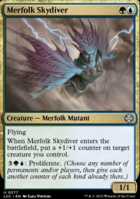 Merfolk Skydiver - Lost Caverns of Ixalan Commander Decks