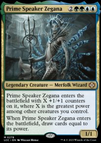 Prime Speaker Zegana - Lost Caverns of Ixalan Commander Decks