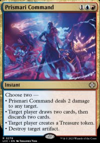 Prismari Command - Lost Caverns of Ixalan Commander Decks